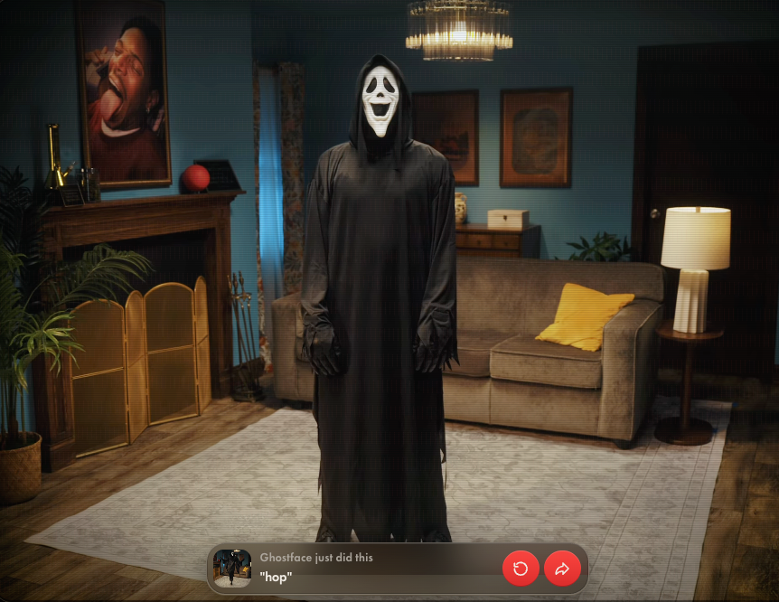 Subservient Ghostface website hero image